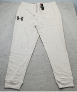 Under Armour Jogger Pants Men 2XL Gray Fleece Lined Elastic Waistband Dr... - €26,41 EUR