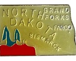 North Dakota Enamel State Map Hat Cap Lapel Pin (ACE - 635) (3) - £4.87 GBP+