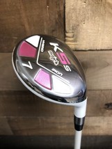 DEMO Womens Majek Golf Pink Hybrid #7 Lady Flex Graphite Right Handed 5565-PM7H - £78.77 GBP