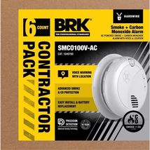 BRK Hard-Wired w/Battery Back-Up Photoelectric Smoke and Carbon Monoxide - $329.95