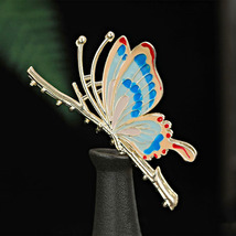 Painted Butterfly Hair Claw - £4.39 GBP