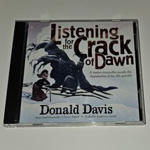 Listening For The Crack of Dawn Donald Davis Audio 2 CDs Appalachia - £15.46 GBP