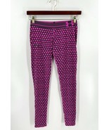 Under Armour Girls XL Pink Gray Polka Dot Athletic Workout Leggings Full... - $455.36 MXN