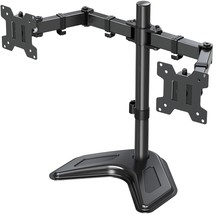 Dual Monitor Stand, Free-Standing Monitor Stands For 2 Monitors Up To 27... - £58.22 GBP