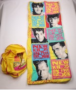 Vtg 90s New Kids On The Block NKOTB Distressed Spell Out Sleeping Bag wi... - £70.02 GBP