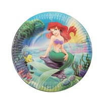 Little  Ariel Theme  Girl Kids Birthday Party Decoration Plate Napkins Banner Di - £113.92 GBP