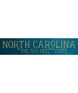 Rustic North Carolina The Tar Hill State Wall Plaque - £13.42 GBP
