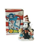 Dr Seuss Cat in Hat Thing Boop Bobble Head Nodder Bobblehead Vtg Figurine box - £31.61 GBP