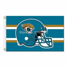 Jacksonville Jaguars Flag 3x5ft Banner Polyester American Football jaguars004 - £13.89 GBP