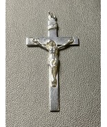 Vintage Italian Silver 2 Piece Crucifix  - $179.99