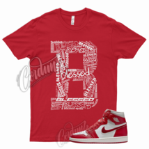 BLS T Shirt for  J1 1 High WMNS Newstalgia Light Iron Ore Varsity Red Sail - £20.25 GBP+