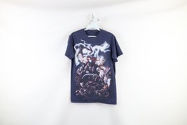 Vintage Marvel Comics Mens Small Faded All Over Print Thor Short Sleeve T-Shirt - £34.79 GBP