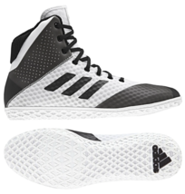 Adidas | AC6972 | Mat Wizard 4 | White Black | Wrestling Shoes | CLOSEOUT SALE - £63.94 GBP