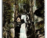 The Flume Waterfall Dixville Notch New Hampshire NH 1918 DB Postcard T3 - $2.92