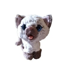 Hasbro FurReal Friends My Poopin&#39; Purrs Meows Eats Kitty Kami Plush Cat WORKS 6&quot; - £10.99 GBP