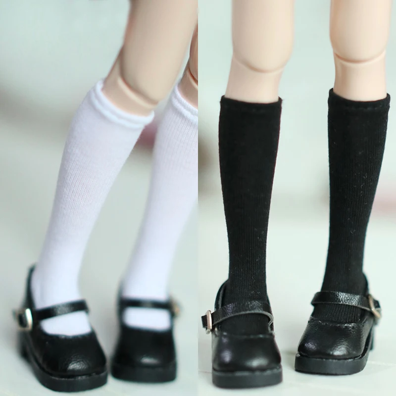 A Pair of Blyth Doll Socks Fashion Pure Color Long Sock for Blythe Barbie Licca - £7.21 GBP