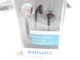Philips Clear Sound Headphones For IPHONE/BLACKBERRY/MOTOROLA- Closeout - £7.13 GBP