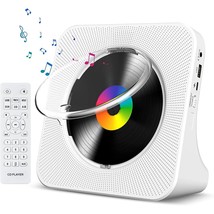 Cd Player Portable Bluetooth Desktop Cd Player For Home Cd Player With Timer Bui - £69.69 GBP