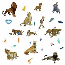 The Lion King Disney RoomMates Vinyl Wall 26 Bedroom Decals Stickers  - $9.99