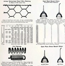 1922 N.T. Bushnell Oil Cans &amp; Springs Advertisement Catalogue Hardware D... - $469.08 MXN