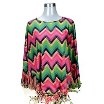 Montana West Serape Collection Poncho Cover Up Casual Beach Pool Fashion... - $28.17