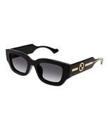 GUCCI GG1558SK 001 Black/Grey 51-22-145 Sunglasses New Authentic - $317.51