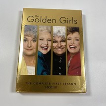 The Golden Girls The Complete Season 1 DVD 3 Disc Set Sealed Betty White First - £6.85 GBP