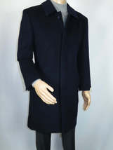 Men's CASILA Turkey Top Winter Coat Wool, Cashmere Blend 403230-15 Navy image 3