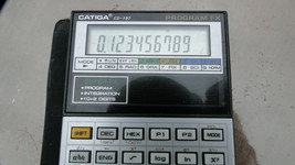 Rare Vintage Scientific Technical Calculator CATIGA CS-197 - £14.87 GBP