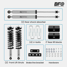 BFO 2.5&quot; Lift Kit w/ Struts &amp; Shocks For Toyota Tundra 2WD 4WD 2000-2006 - £349.16 GBP