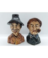 Vintage Hillbilly Mountain Old Couple Salt Pepper Shaker Set Japan - $20.35 CAD