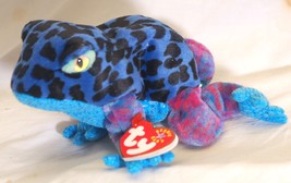 Ty Beanie Baby Dart Frog Beanbag Plush Toy Swing &amp; Tush Tags Q - $9.89
