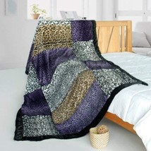 Onitiva - [Fashion Life] Patchwork Throw Blanket (61 by 86.6 inches) - £63.30 GBP