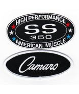 CHEVY SS 350 CAMARO SEW/IRON ON PATCH EMBLEM BADGE EMBROIDERED HOT ROD CAR - $12.99