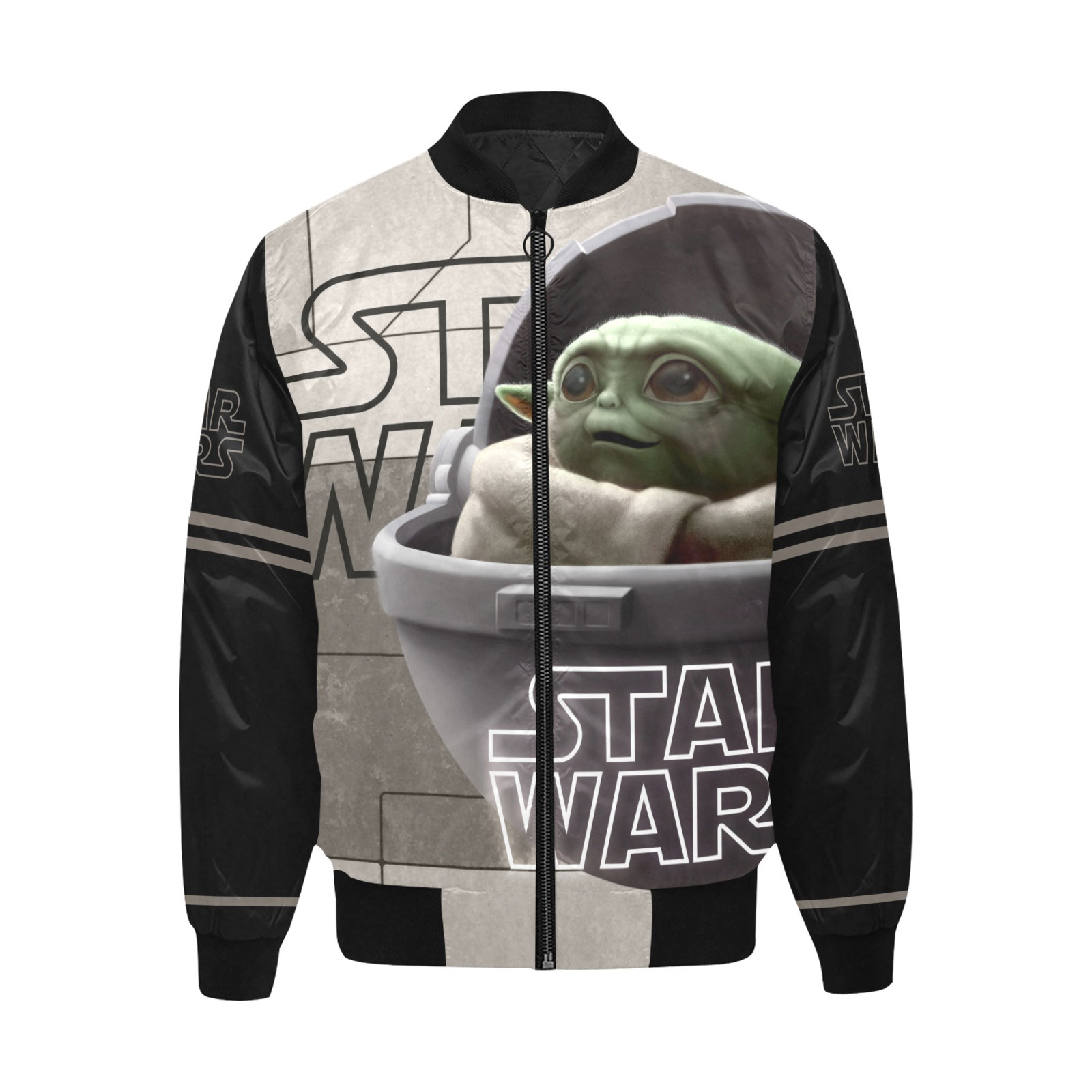 Baby Yoda The Mandalorian Bomber Jacket Adult and Kids