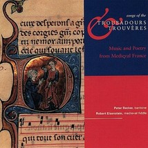 Songs de La Troubadours Por Folger Consort (CD-1997) Nuevo - £15.74 GBP