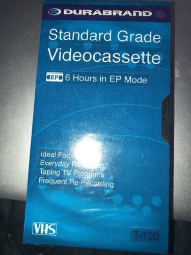 Durabrand Standard Grade Video Cassette (VHS) NIB - $6.97