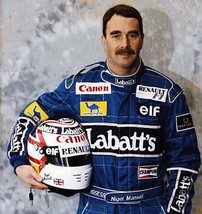 F1 Nigel Mansell Embroidery Patches 1992 model go kart suit karting race suit - £79.95 GBP