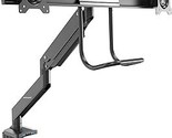 Desk Mount Dual Monitor Arm With Usb &amp; Audio - Slim Adjustable Dual Moni... - $222.99