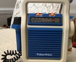 Fisher Price AM/FM Radio with Microphone: 3805, Vintage, FOR PARTS OR RE... - $14.85