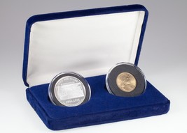 Lewis and Clark Expedition 1 oz Silver Troy Once &amp; 2000-P Sacagawea Dollar Set - £74.87 GBP