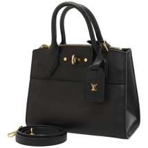 Louis Vuitton Handbag City Steamer 2way Shoulder Bag Black - £2,535.10 GBP