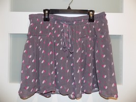 American Eagle Outfitters Fully-Lined Purple Heart Print Mini Skirt Size... - $34.94 CAD