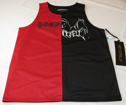 Been Trill # Beentrill Mesh Tank Top Gym M Md Medium Men&#39;s Black Red Rare New - $49.49