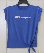 Champion 2 Pack Active Top Deep Forte Blue/Lemon Tonic Girls Sz 4-7/8 NWT - $249.40 MXN