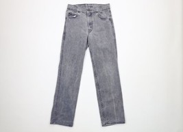 Vintage 80s Levis 512 Boys 14 Regular Distressed Straight Leg Denim Jeans USA - £38.72 GBP