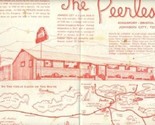 The Peerless Steak House Placemat Johnson City Tennessee  - $13.86