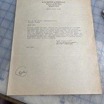 Antique Letter 1935 Opposed To Increasing gasoline Tax By 1¢ Political - $335.33 MXN