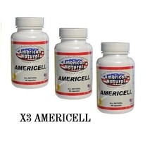 X3 AMERICELL AFA Extract Cell Enhancer  CELULAS MADRES 520mg bioxtron ma... - £24.38 GBP