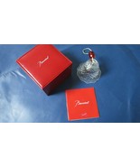 BACCARAT CHRISTMAS ORNAMENT CRYSTAL BELL NEW IN BOX 2 x 2 3/4&quot; - £97.38 GBP